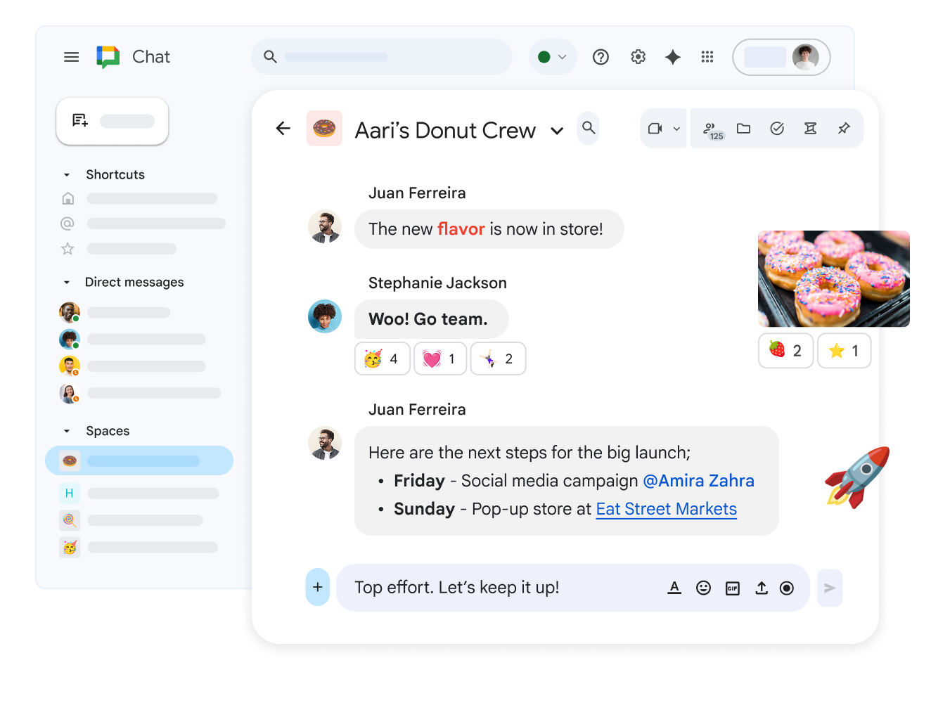 Google Chat Spaces