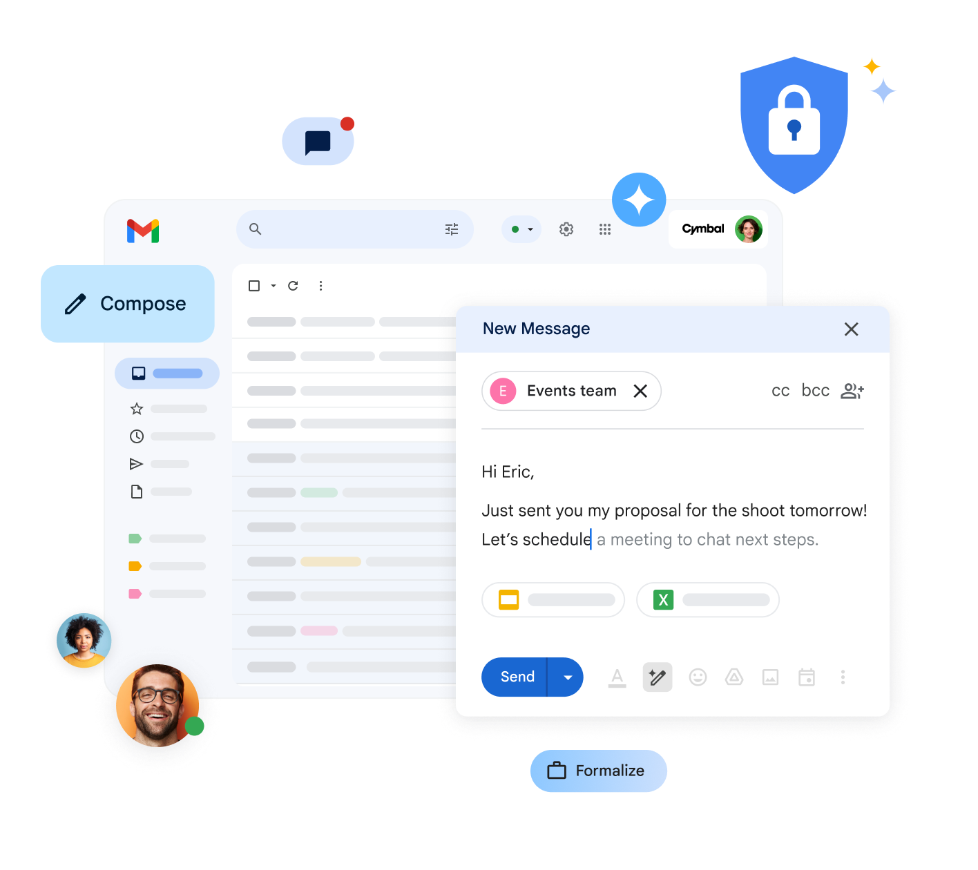 Gmail მობილურსა და კომპიუტერზე