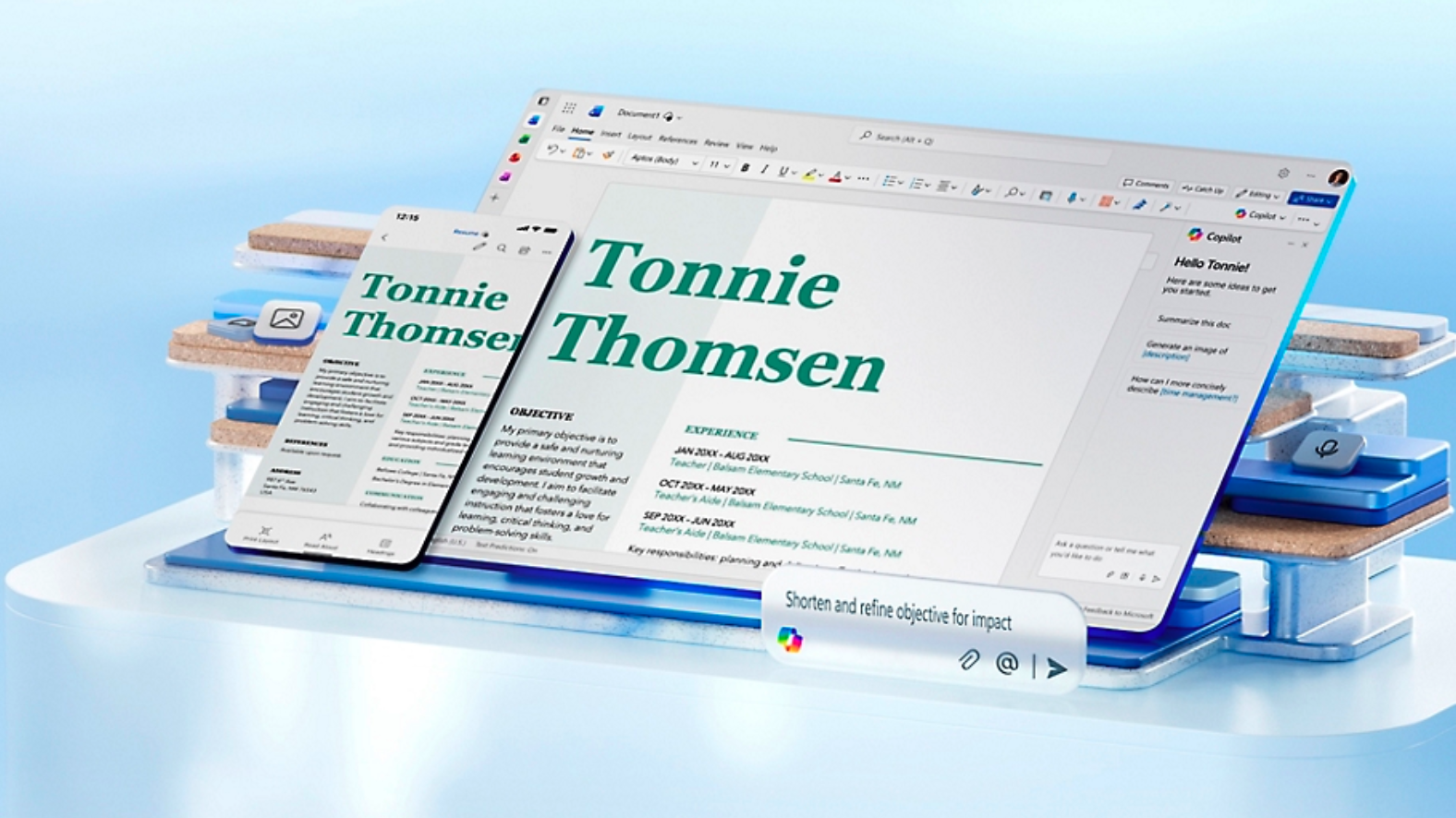 Microsoft Word Interface